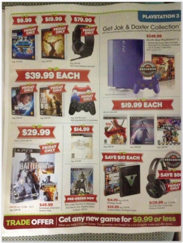 Page 5 of GameStop's Black Friday Ad